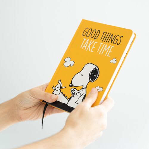 Snoopy Lazy Days A5 premium notebook