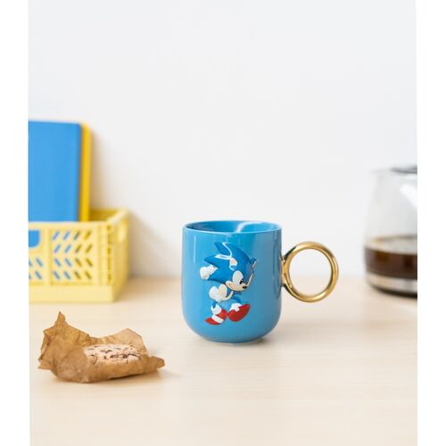 Taza 3D Sonic The Hedgehog 350ml