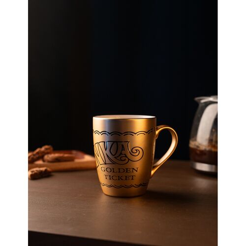 Taza Golden Ticket Willy Wonka 350ml