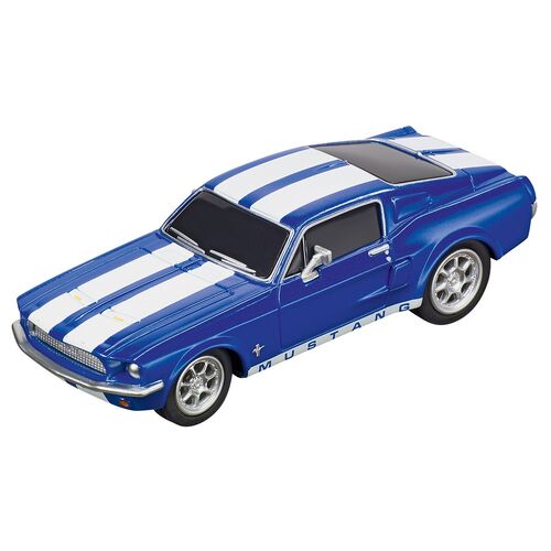 Ford Mustang 67 Racing Blue car