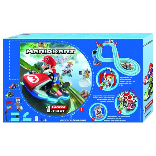 Mario Kart Mario vs Luigi racing circuit