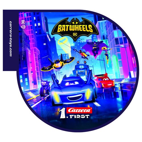 DC Comics Batwheels Time for Action Racing circuit