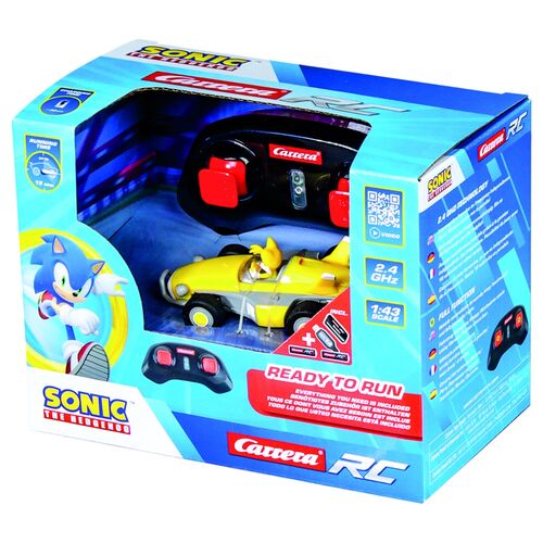 Coche radio control Tails Racing RC Sonic the Hedgehog