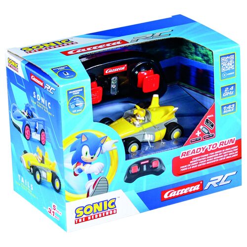 Coche radio control Tails Racing RC Sonic the Hedgehog