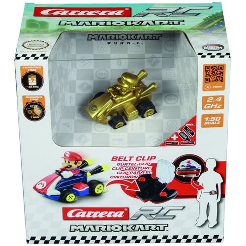 Coche radio control Mario Gold Mario Kart