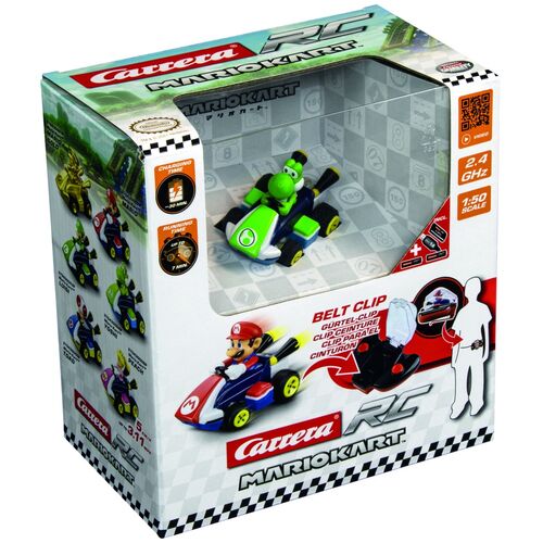 Coche radio control Yoshi Mario Kart