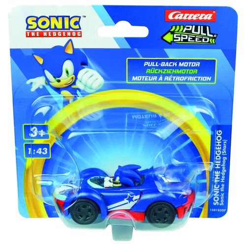 Sonic the Hedgehog car assorted Pull & Speed