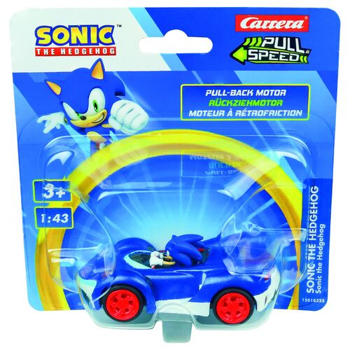 Sonic the Hedgehog car assorted Pull & Speed