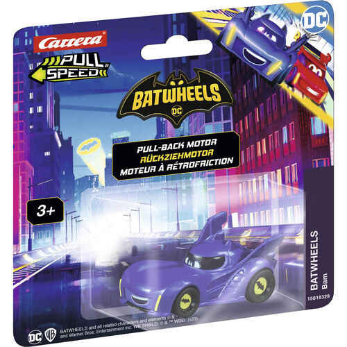 Coche Pull & Speed Batwheels DC Comics surtido