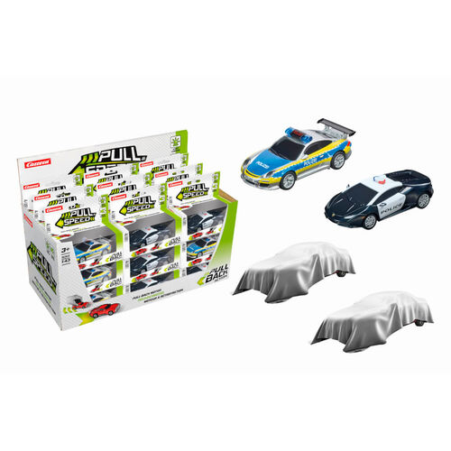 Police car light and sound assorted Pull & Speed