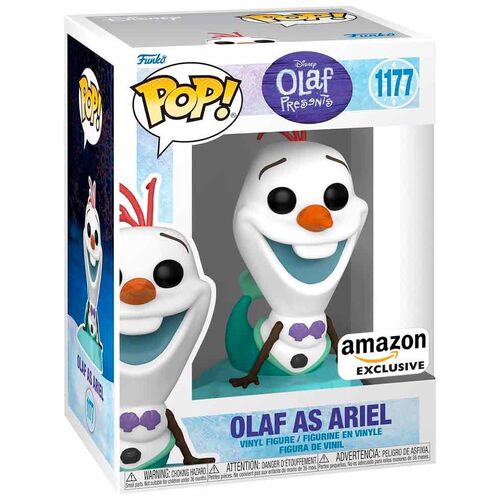 POP figure Disney Olaf Present - Olaf as Ariel Exclusive