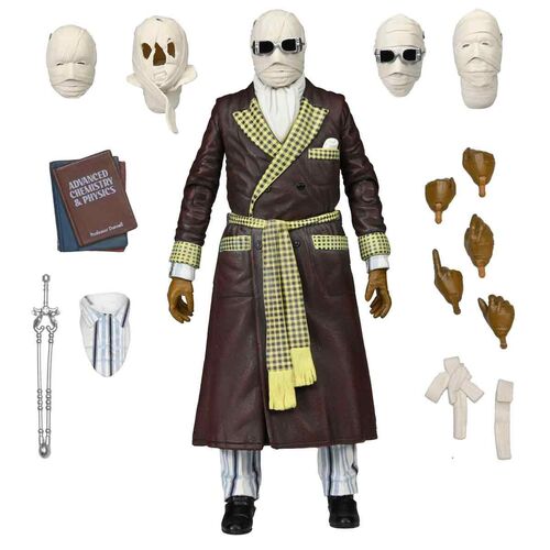 Universal Monsters The Invisible Man Ultimate Invisible Man Kemp House Color Version. figure 18cm