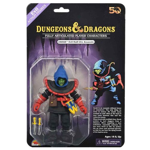 Figura Zarak 50th Anniversary Dungeons and Dragons 18cm