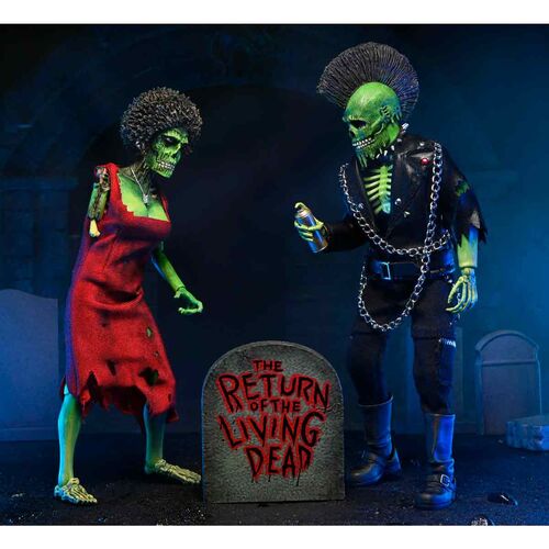 The Return of the Living Dead Trash & Suicide pack 2 figures 20cm