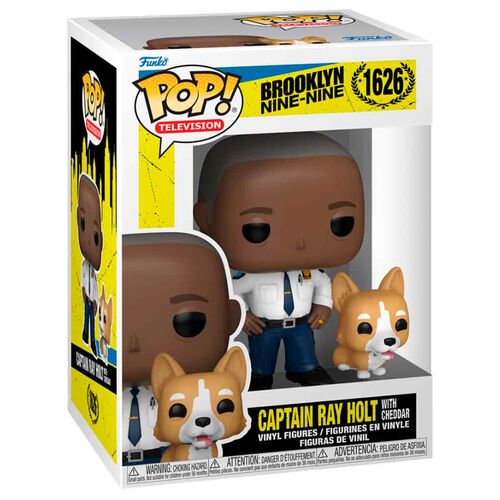 POP figure Brooklyn Nine-Nine  Captain Holt with Cheddar