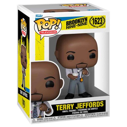 POP figure Brooklyn Nine-Nine Terry with yogurt