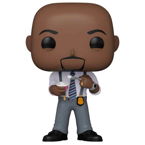 POP figure Brooklyn Nine-Nine Terry with yogurt