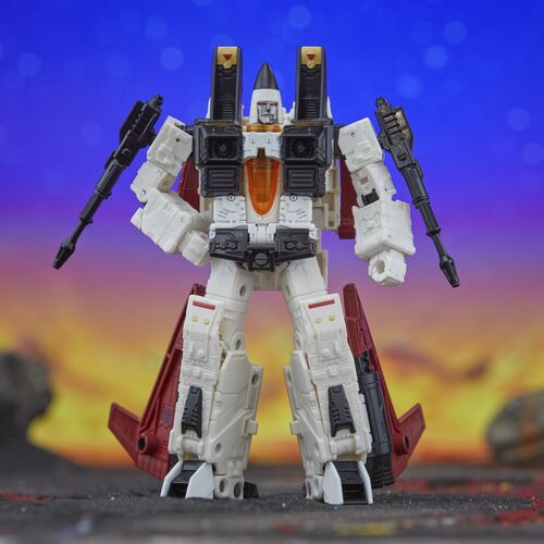 Figura Deluxe G1 Universe Ramjet Transformers Legacy United 17,5cm