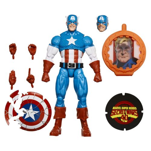 Marvel Legends Series Secret Wars Captain America figure 15cm