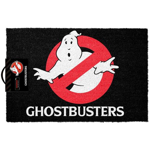 Ghostbusters logo doormat