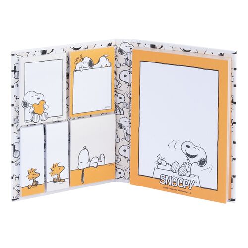 Snoopy Lazy Days Sticky notes notebook