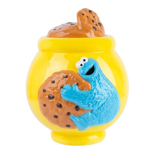 Sesame Street Cookie Monster Biscuit box