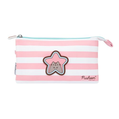 Pusheen triple pencil case