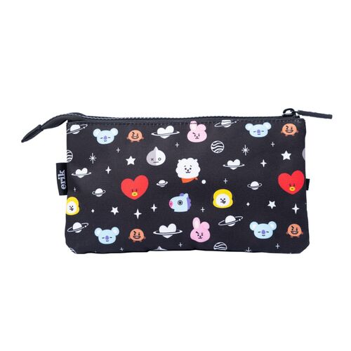 BT21 Cool triple pencil case