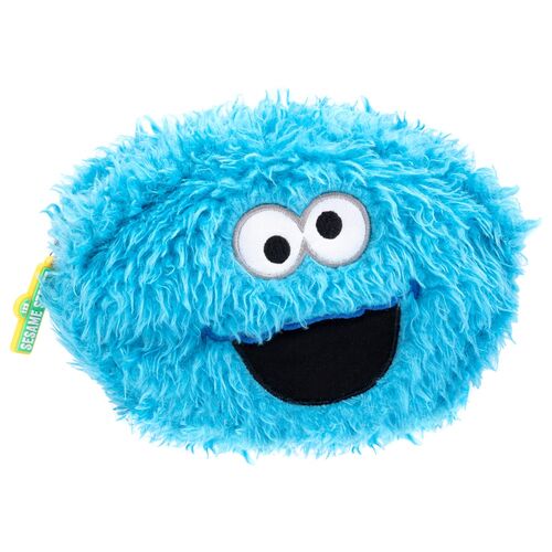 Sesame Street Cookie Monster push pencil case