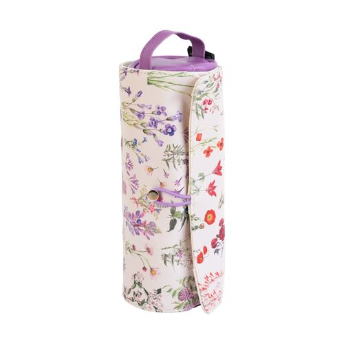 Wild Flowers Roll-up carry pencil case