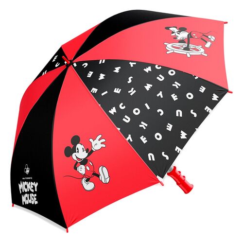 Paraguas plegable automatico Mickey Disney