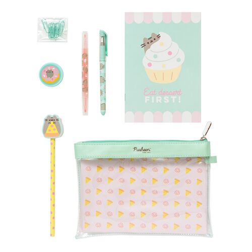 Set papeleria Foodie Collection Pusheen