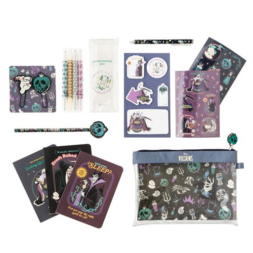 Disney Villains stationery kit