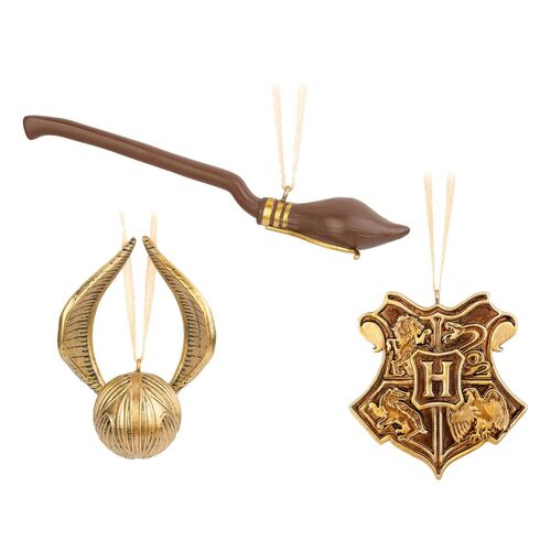 Harry Potter Set 3 Christmas ornaments