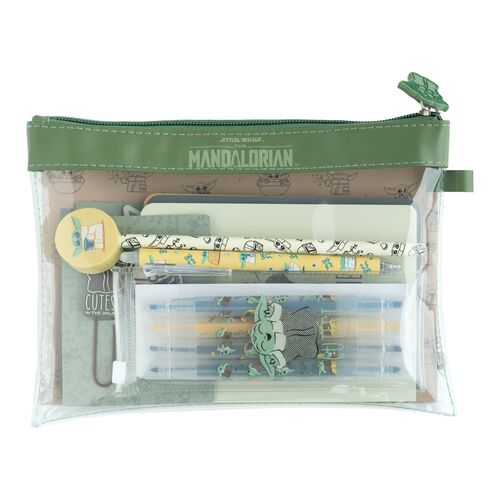 Star Wars The Mandalorian Grogu stationery kit