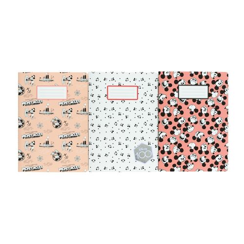 Disney 100th Anniversary Mickey pack 3 A5 notebooks