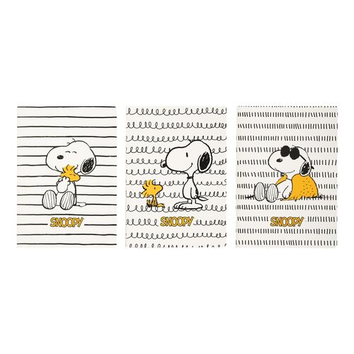 Snoopy Lazy Days pack 3 A5 notebooks