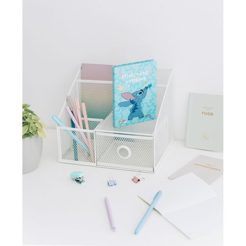 Cuaderno notas adhesivas Stitch Disney