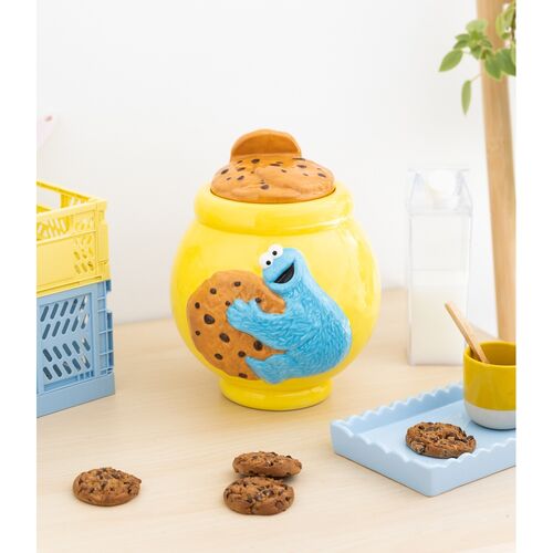 Sesame Street Cookie Monster Biscuit box