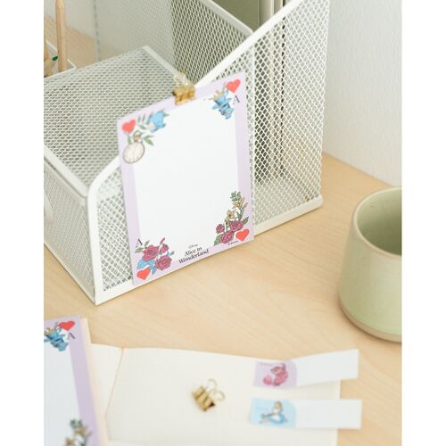 Disney Alice in Wonderland Sticky notes notebook