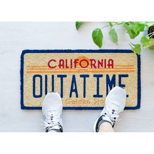 Back to the Future Registration doormat