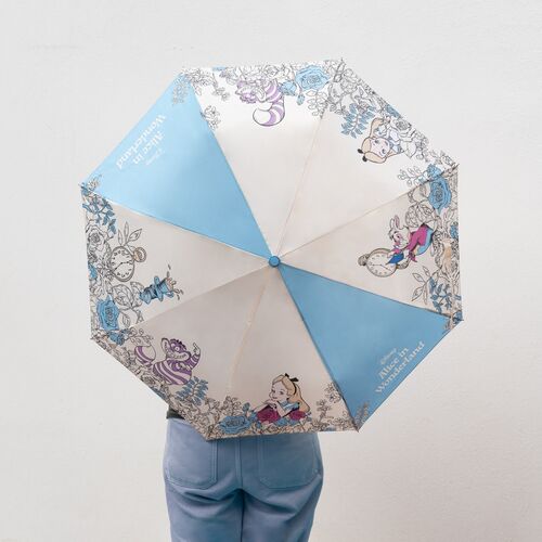 Disney Alice in Wonderland Foodie Automatic folding umbrella