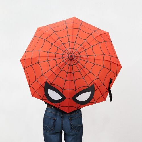 Paraguas plegable automatico Spiderman Marvel