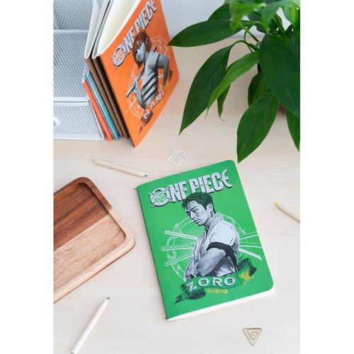 One Piece pack 3 A5 notebooks