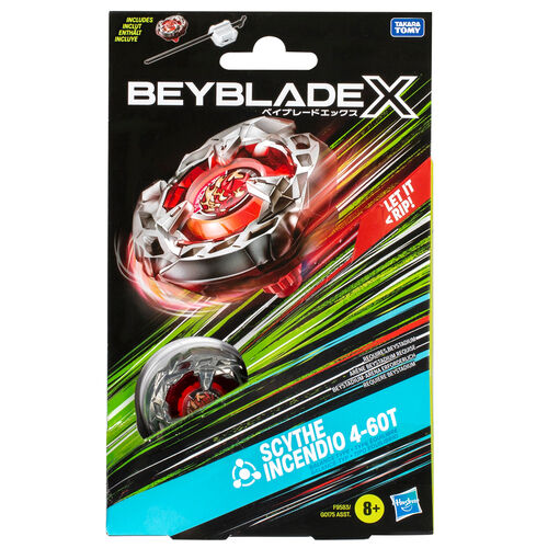 BeybladeX Scythe Incendio 4-60T game