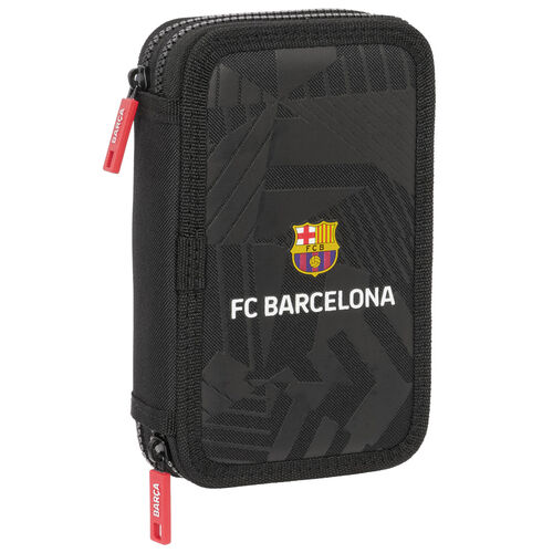 FC Barcelona Black double pencil case 29pcs