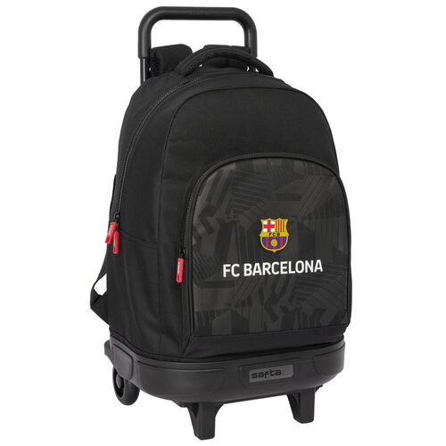 FC Barcelona Black compact trolley 45cm