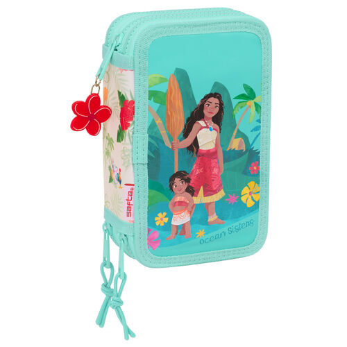 Disney Vaiana Moana triple pencil case 37pcs