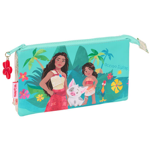 Disney Vaiana Moana triple pencil case