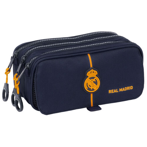 Real Madrid 2 Equipment 24/25 triple pencil case